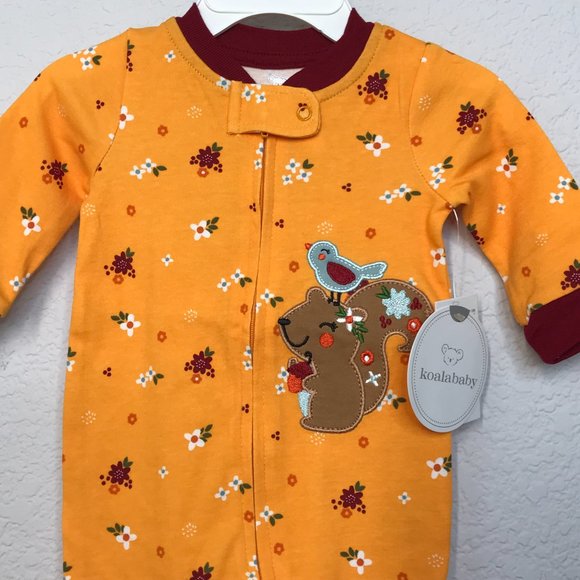 Koala Baby Onesie | Orange | Size 0-3 Months - Picture 2 of 8